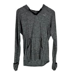 Nike Dri -Fit Running Element Pullover Gray Hoodie
